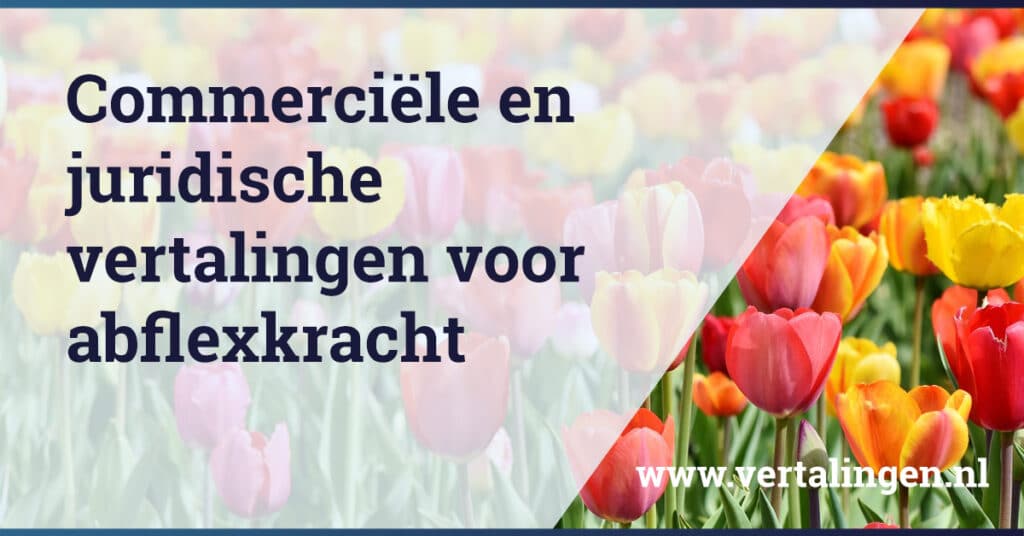 Commerciële vertalingen